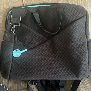 Moby black diaper bag/ backpack